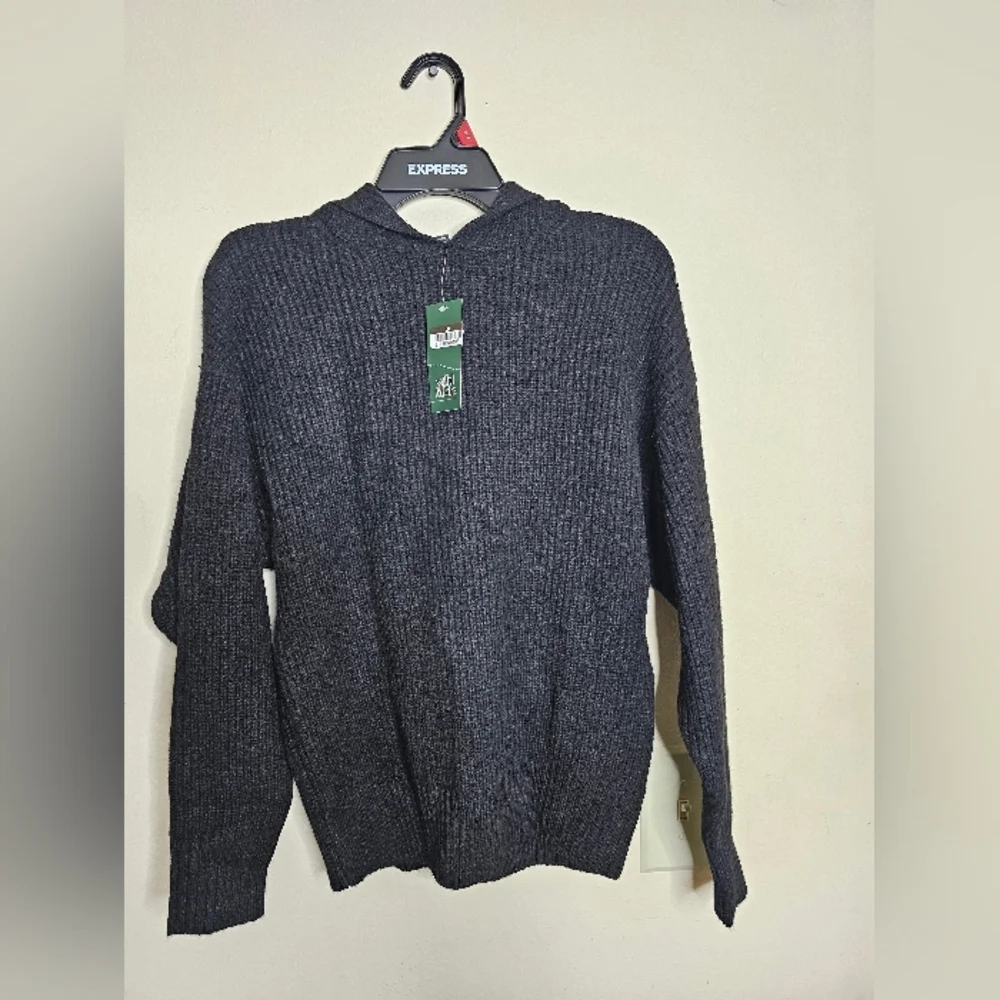 Wild Fable Women's Oversized Ribbed Hooded Pullover Sweater - Picture 4 of 7